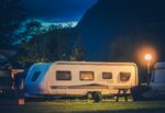 Travel Trailer Campsite